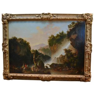 Tivoli Gardens and the Fountain after Claude Vernet