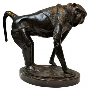 Tofanari Bronze Baboon